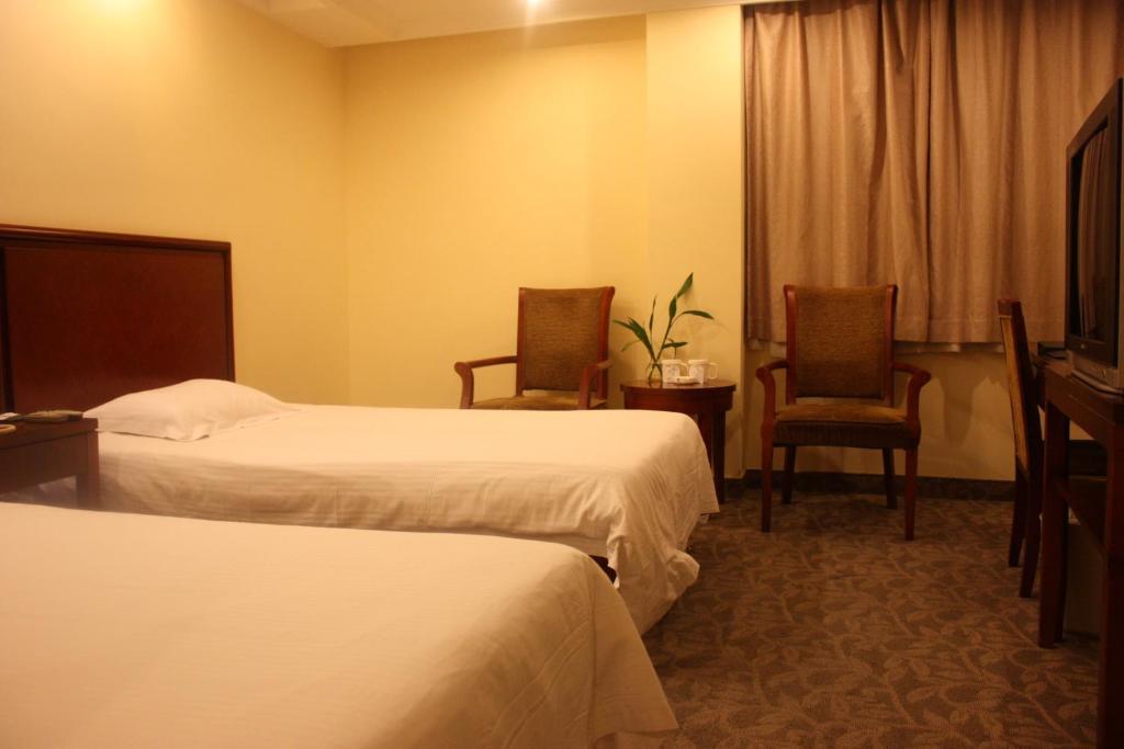 Greentree Inn Shanghai Changyang Road Jiangpu Park Metro Station Business Hotel Екстериор снимка